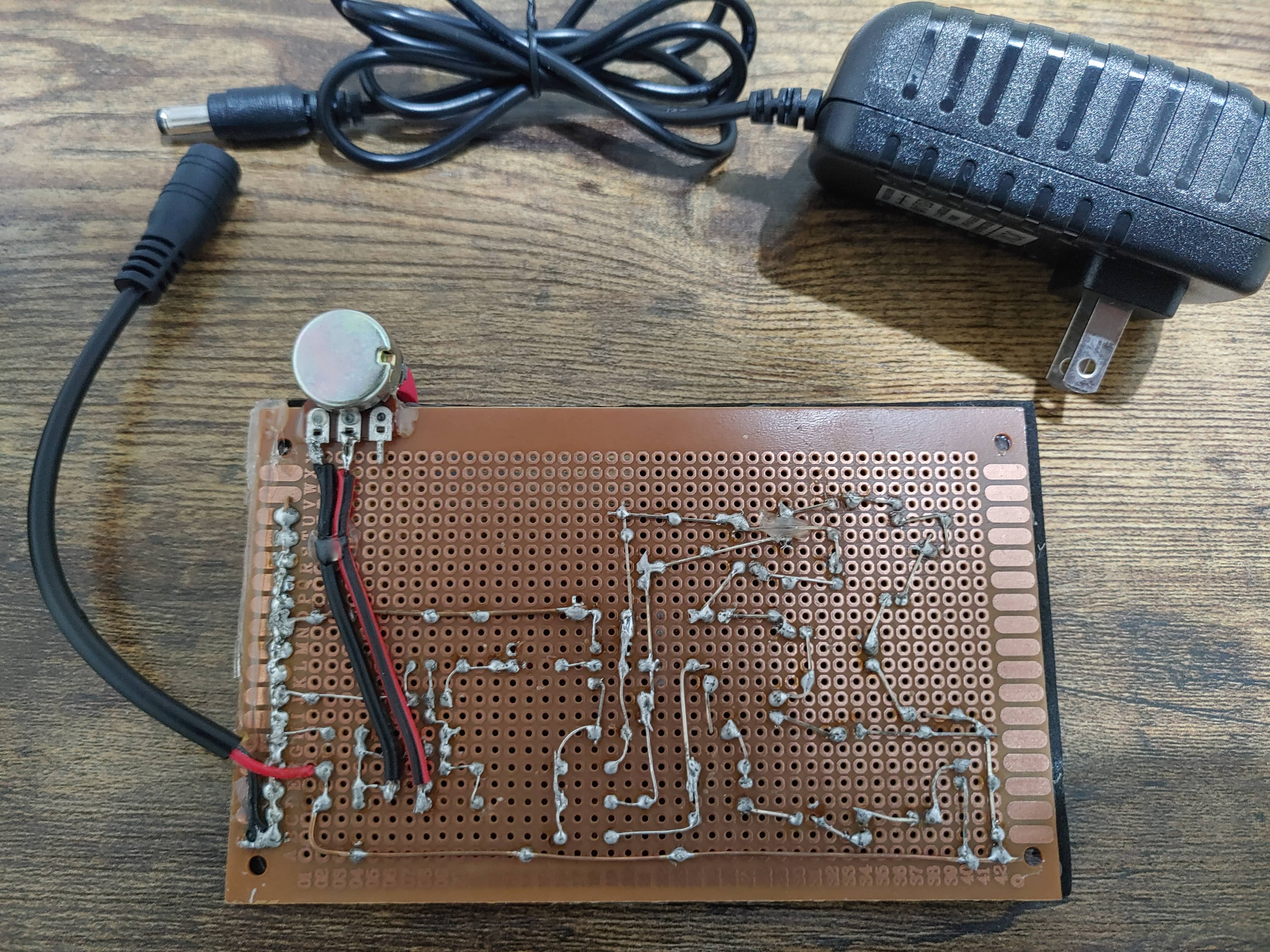 Pacman LEDs : Circuit Rear