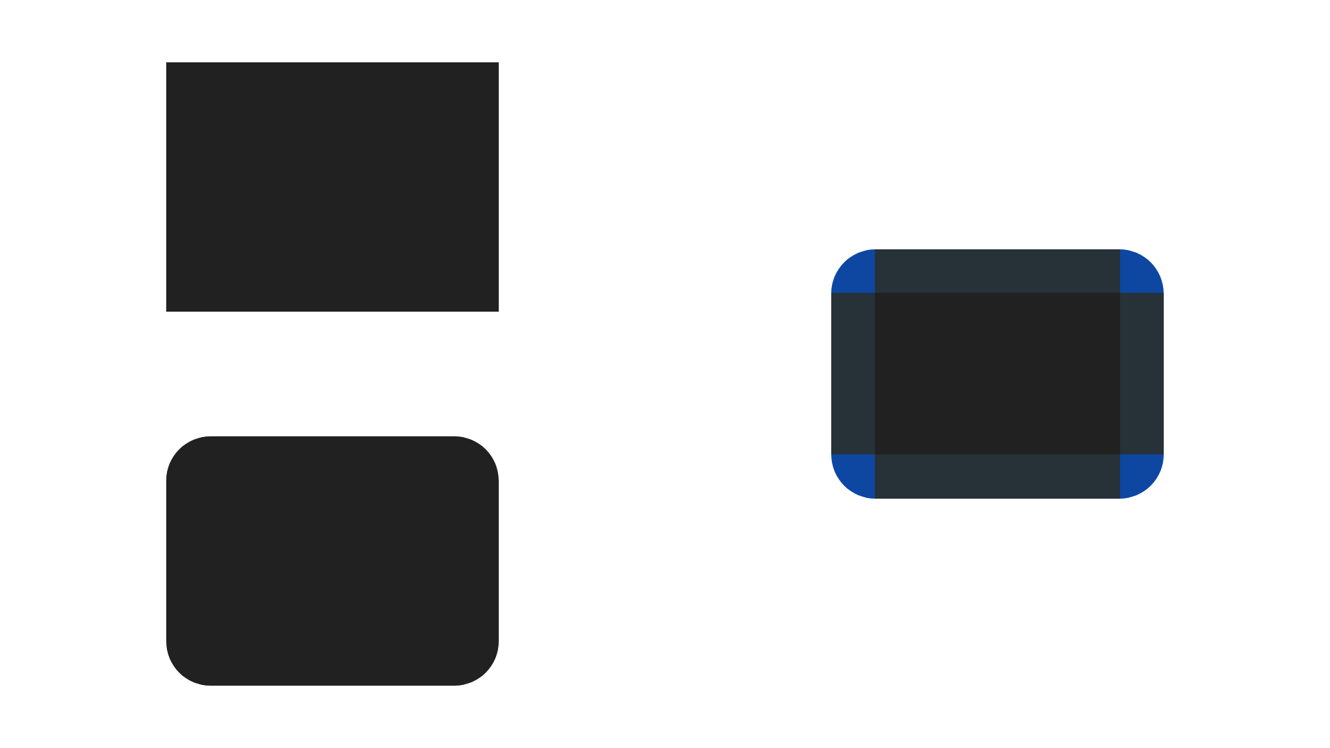 Designing a Rounded Rectangle Against Pragmatic Misconceptions