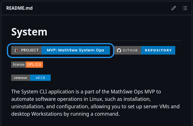 Ms System Ops Mvp: Project Badge