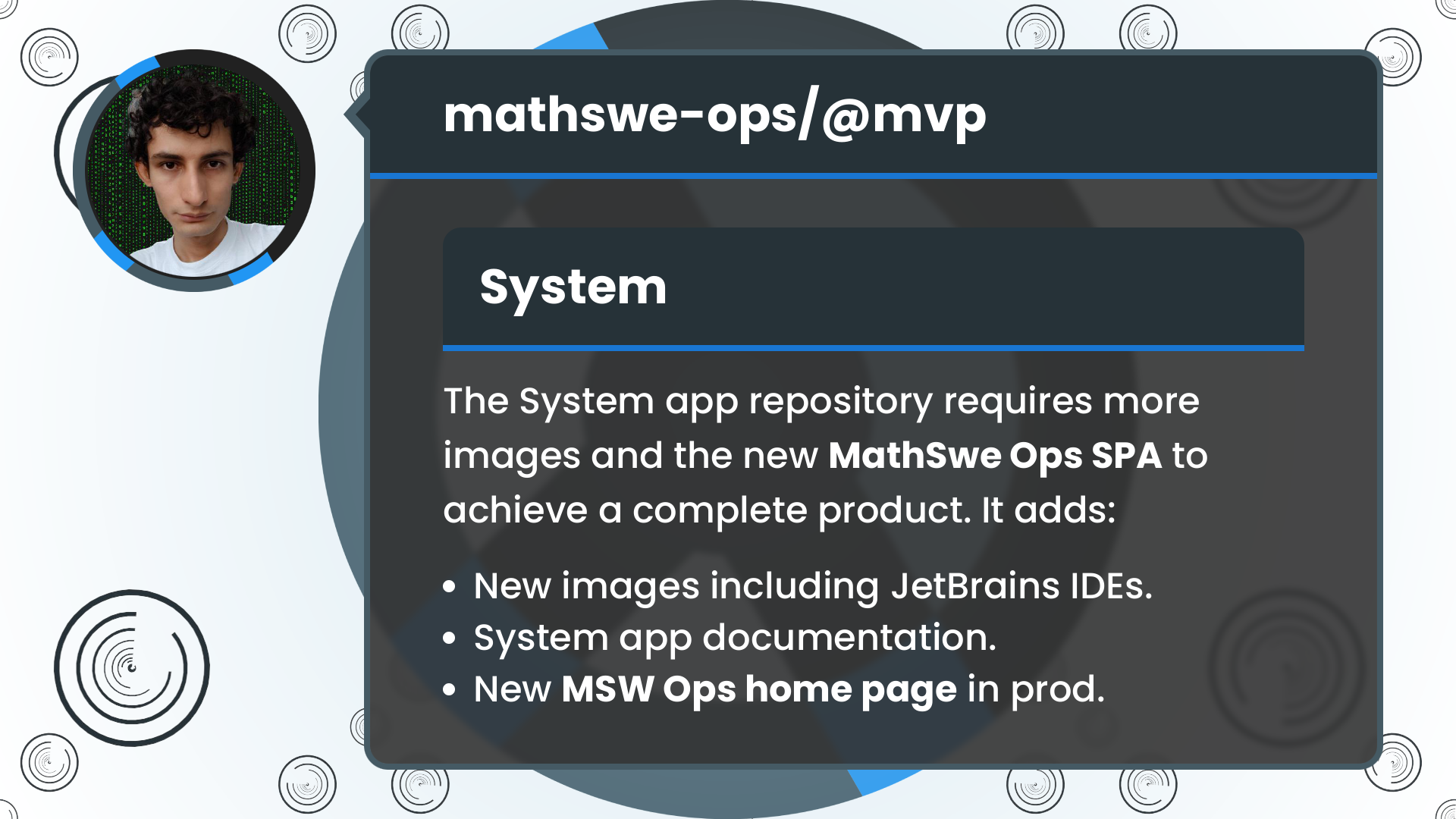 New Image Catalog and Landing Page | MathSwe Ops Mvp (2024/08/22)